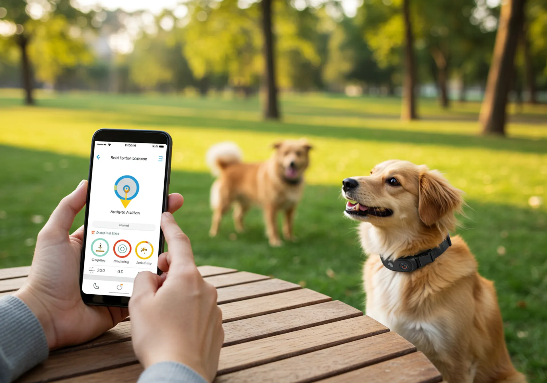 Dog training app showcasing smart collars and wearable tech for dogs, designed for 2025 training solutions.