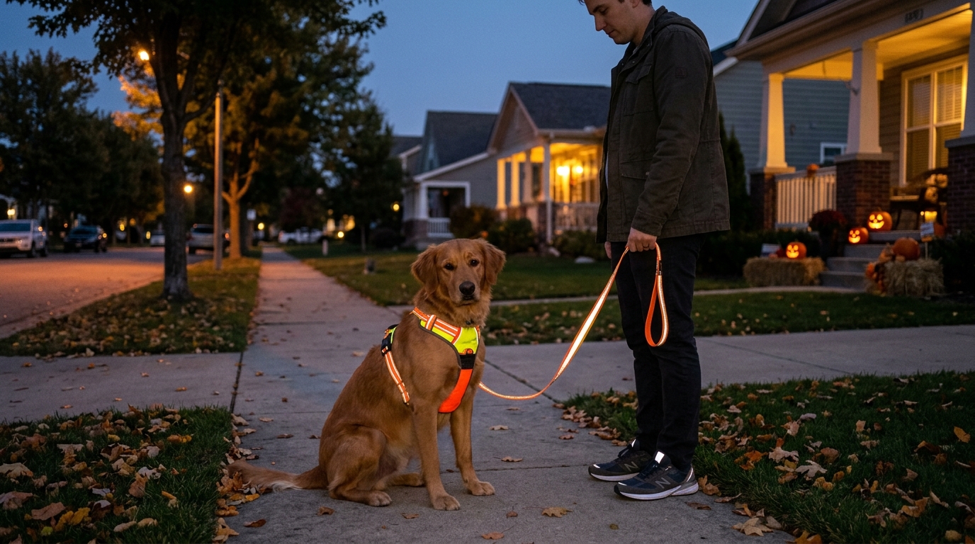 Dog safe Halloween walk
